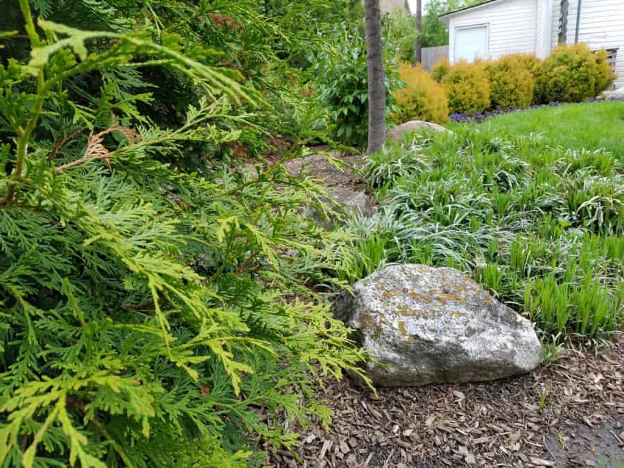 Using Boulders In The Landscape - Sweeney's Custom Landscaping Inc